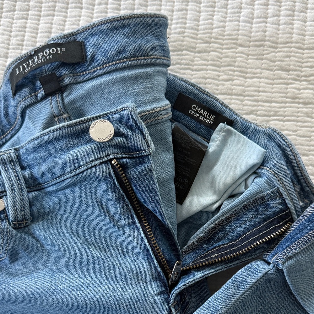 Liverpool Los Angeles Light Blue Denim Jeans